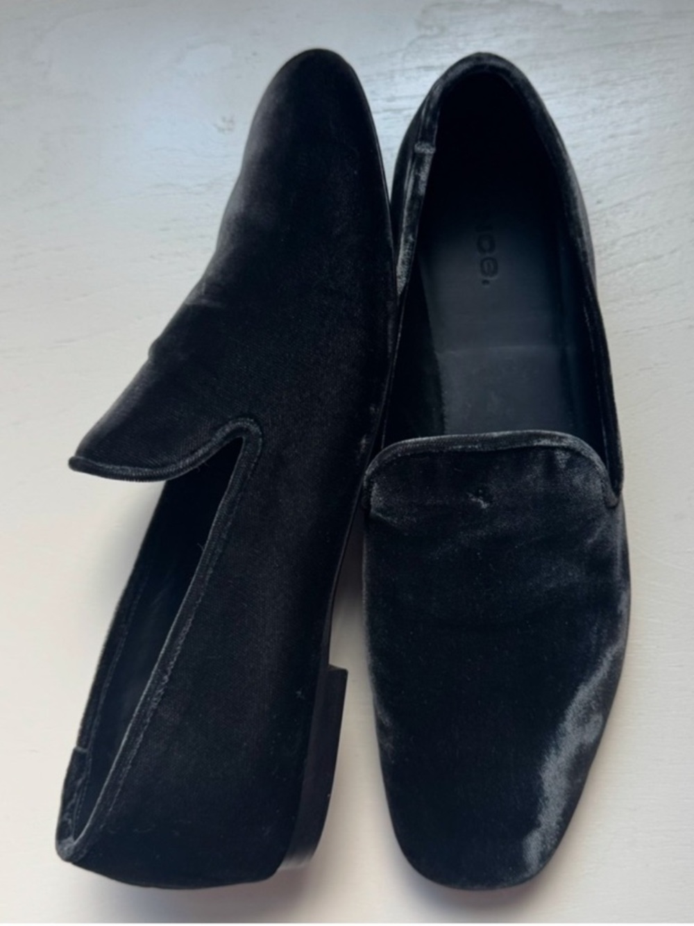 Vince Bray Velvet Smoking Loafers - Picture 7 of 15